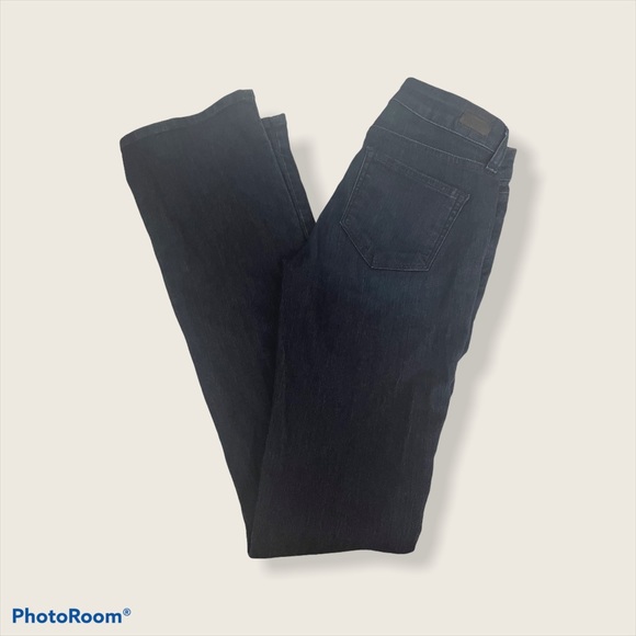NWT Paige ILLA Manhattan Bootcut dark jeans - Picture 3 of 8
